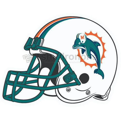 Miami Dolphins T-shirts Iron On Transfers N585 - Click Image to Close